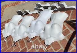 10 TEN Mannequin Female Torso White women shirt dress form hanger shop display