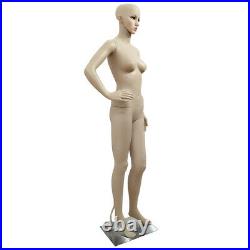 176cm Female Mannequin Full Body PP Realistic Display Dress Form with Base 69.29