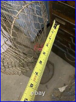 1900s Rare Industrial Dress Form Wire Model Tailoring Union Made Clothing