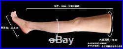 1 Pair Silicone Female Mannequin Sexy Long Leg Foot Model Shoes Display Prop