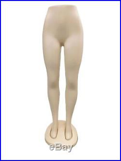 2- Mannequins Lady Lower Torso Display Brazil Body Female Leg Mannequins