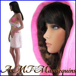 35/25/35 hgt 5ft-10 Female sexy mannequin, dress form manikin -Katie+1wig LY