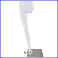 41 Female Half Body Legs Mannequin Plastic Pants Form Display with Metal Base New
