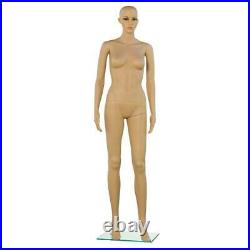 5.77F TFemale Mannequin Realistic Full Body Display Head Turn Dress Form