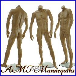5'8 Male headless mannequin, muscular manequin man manikin- headless X-X