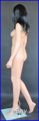 5 ft 10 in Female Fullsize Mannequin Skintone Face Make up Blonde Wig SFL-623FT