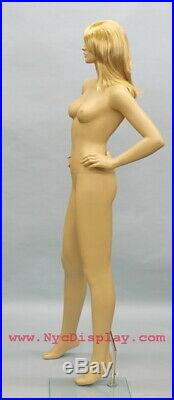 5 ft 10 in Female Fullsize Mannequin Skintone Face Make up Torso Form SFE-51FT