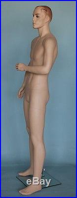 5 ft 10 in MALE MANNEQUIN, Skin tone Face Make up, Small size, WII uniform RO5FT