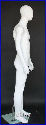 5 ft 10 in White Male Mannequin Egg Head Small size for WWI or II Uniform SFM72E
