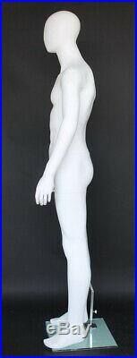 5 ft 10 in White Male Mannequin Egg Head Small size for WWI or II Uniform SFM72E
