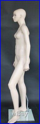 5 ft 4 in H Teenage Girl Junior Size Full Size Mannequin Flesh Make up CF17FT