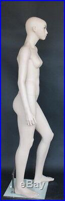 5 ft 4 in H Teenage Girl Junior Size Full Size Mannequin Flesh Make up CF17FT