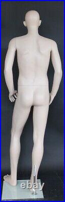5 ft 7 in Small Size Male Mannequin Skintone Face Makeup for WWI Uniform CB19FT