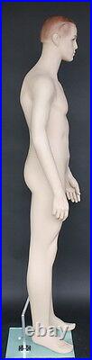5 ft 8 in Male Mannequin Skintone face makeup Small size WWI or II Uniform RO1FT