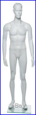 5 ft 8 in White Male Mannequin Feature Face Small size WWI or II Uniform RO1WT