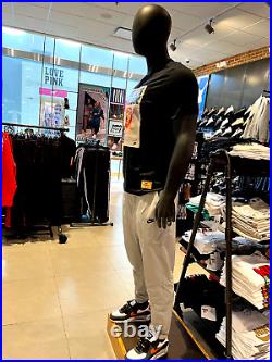 6FT4 Male Muscular Full Body Dress Form, Abstract Plastic Mannequin #MC-JSFM1