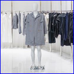 6 Ft Male Full Body Realistic Mannequin Display Dress Form Head Turns withBase