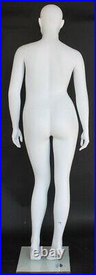6 ft 1 in PLUS SIZE Female Mannequin Abstract Head PLUS BODY TORSO FORM PLUS-88
