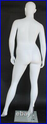 6 ft 1 in PLUS SIZE Female Mannequin Abstract Head PLUS BODY TORSO FORM PLUS-99