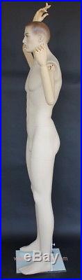 6 ft 2 in Male Mannequin with Articular Arms and hands Skinton Make up SFM14FT