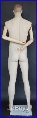 6 ft 2 in Male Mannequin with Articular Arms and hands Skinton Make up SFM14FT