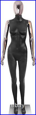70 Female Mannequin Black Dress Form Full Body Manikin Body