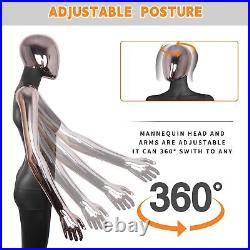 70 Female Mannequin Black Dress Form Full Body Manikin Body
