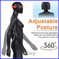 70 Female Mannequin Full Body Realistic Dress Form Egg Head Plastic Display