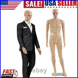 73 In male Mannequin Detachable Mannequin Stand Torso Dress Form Full Body