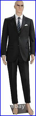 73 Inches Male Full Body Realistic Mannequin Display Head Turns Dress Form wBase