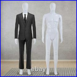73 Male Mannequin Dress Form Display Manikin Torso Stand Realistic Full Body