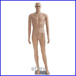 73 Male Mannequin Full Body Mannequin Realistic Mannequin Dress Form with Base