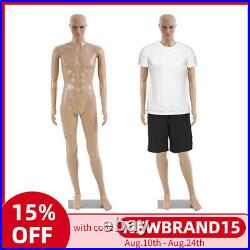 73 Mannequin Male Detachable Torso Manikin Dress Form Full Body Mannequin Stand