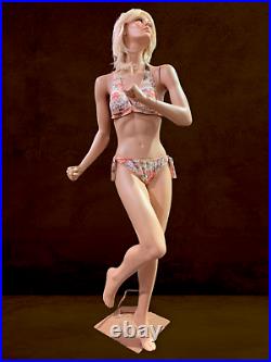 ALMAX Vintage Realistic Full Female Mannequin Life Size Running Dancing Action