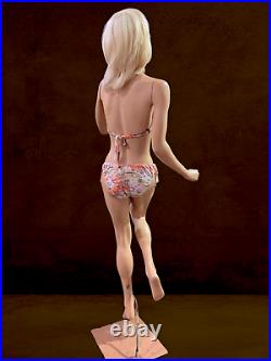 ALMAX Vintage Realistic Full Female Mannequin Life Size Running Dancing Action