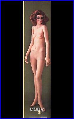 ARTHEMA Vintage Italian Female Mannequin Big Eyes Realistic Full Life Size
