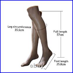 A Pair Real Male Legs Model Handsome Legs Model Footwear Display Positioning