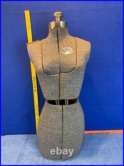 Acme L&M Vintage Adustable Dress Form Mannequin size A NO STAND