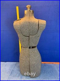 Acme L&M Vintage Adustable Dress Form Mannequin size A NO STAND