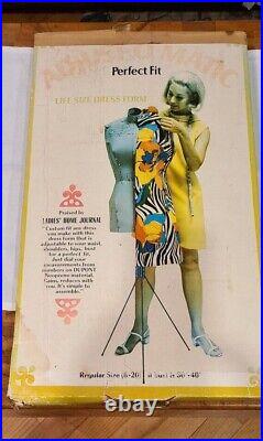 Adjust-O-Matic Dress Form Cardboard Mannequin Sewing Tailor NEW IN BOX