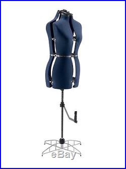 Adjustable Dress Form For Sewing Full Figure Female Mannequin Torso Medium Large