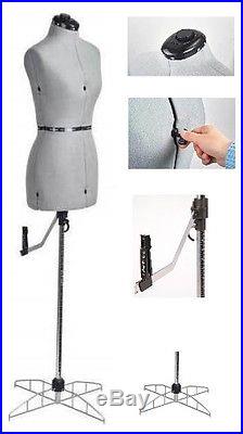 Adjustable Dress Form Mannequin Sewing Dressform Family Sew Small