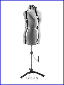 Adjustable Mannequin With optional wheels in Gray