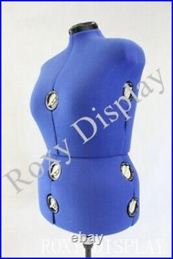 Adjustable Sewing Dress Form Female Mannequin Torso Medium Large Size #JF-FH-10