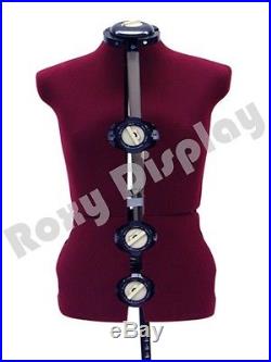 Adjustable Sewing Dress Form Female Mannequin Torso Stand Medium Size #JF-FH-8
