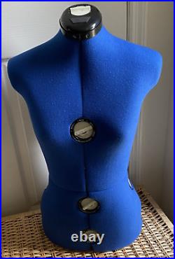 Adult Female Adjustable Dress Form Sewing Fabric Mannequin Torso NEW Estate Sale