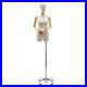 Adult_Female_White_Torso_Dress_Form_Mannequin_Display_With_Silver_Wheel_Base_NEW_01_hlkv