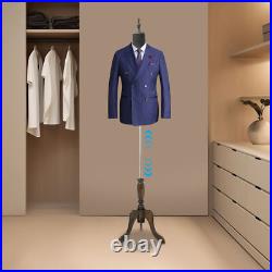Adult Male Dress Form Mannequin Torso Clothes Display Adjustable Height 150-180