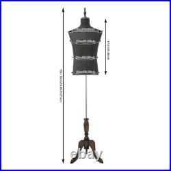 Adult Male Dress Form Mannequin Torso Clothes Display Adjustable Height 150-180
