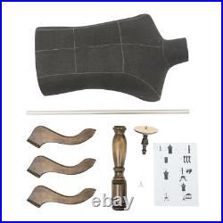 Adult Male Dress Form Mannequin Torso Clothes Display Adjustable Height 150-180